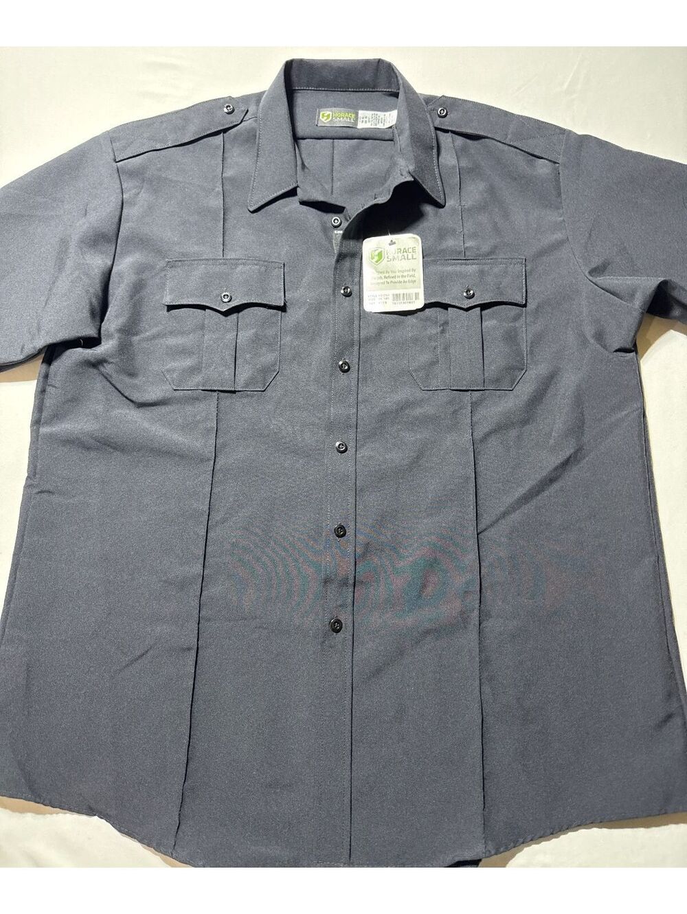 Horace Small Sentry Short Sleeve Work Shirt Gray